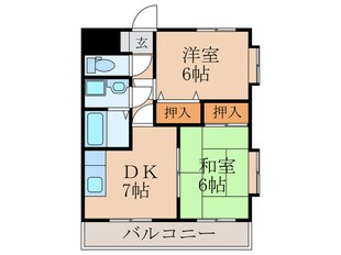 セントフォール柏の森の物件間取画像